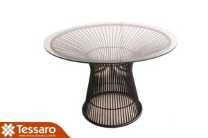Mesa de Jantar em Alumínio e Vidro Brisa Line